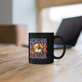 Senior Retro - Cymbals - 11oz Black Mug