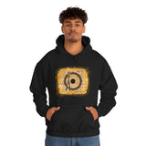 Vintage Yellow Burlap - Snare Drum - Hoodie