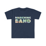 Marching Band - Pastel 2 - Unisex Softstyle T-Shirt