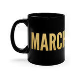 Marching Band - Gold - 11oz Black Mug