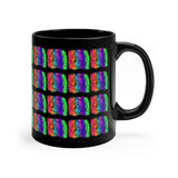 Vintage Rainbow Cloud - Cymbals - 11oz Black Mug - Pattern