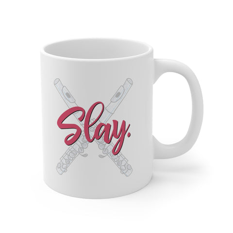 Slay - Piccolo - 11oz White Mug