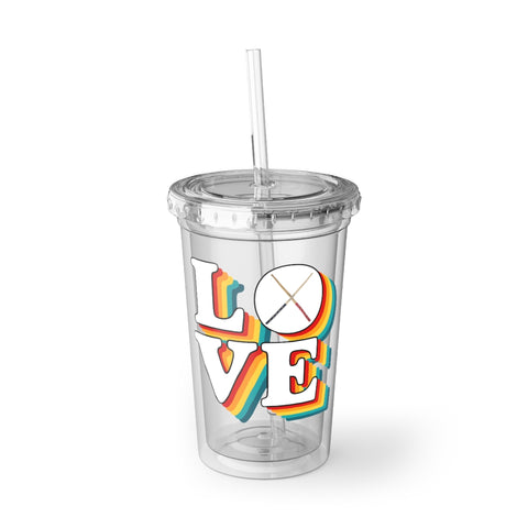 LOVE - Drumsticks - Suave Acrylic Cup