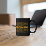 Marching Band - Retro - Gold - 11oz Black Mug