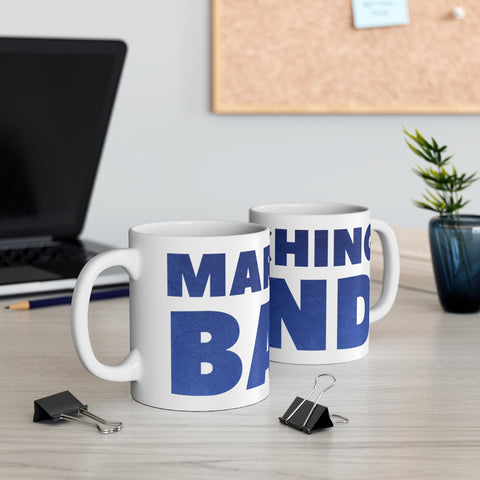 Marching Band - Blue - 11oz White Mug