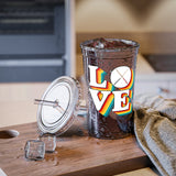 LOVE - Drumsticks - Suave Acrylic Cup