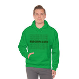 Marching Band - Retro - Green - Hoodie