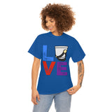 Marching Band - Love - Shako - Unisex Heavy Cotton Tee