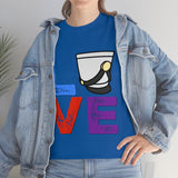 Marching Band - Love - Shako - Unisex Heavy Cotton Tee