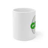 Band Geek - Bass Drum - 11oz White Mug