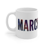 Marching Band - Dark Ribbon - 11oz White Mug