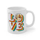 LOVE - Cymbals - 11oz White Mug