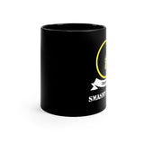 Smashy Plates - Drumline - 11oz Black Mug