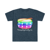 Unapologetically Me - Rainbow - Snare Drum - Unisex Softstyle T-Shirt