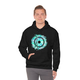 Vintage Turquoise Cloud - Snare Drum - Hoodie