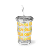 Vintage Yellow Cloud - Drumsticks - Suave Acrylic Cup - Pattern