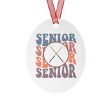 Senior Retro - Drumsticks - Metal Ornament