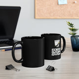 Senior 2023 - White Lettering - Shako - 11oz Black Mug