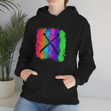 Vintage Rainbow Cloud - Drumsticks - Hoodie