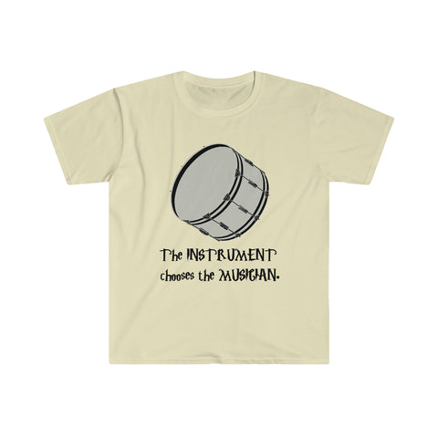 Instrument Chooses - Bass Drum - Unisex Softstyle T-Shirt