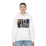 Cymbals - Artsy Alphabet - Hoodie