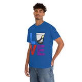 Marching Band - Love - Shako - Unisex Heavy Cotton Tee