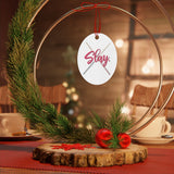 Slay - Drumsticks - Metal Ornament