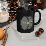 Talk Nerdy To Me - Bass Drum - 11oz Black Mug