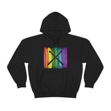 Vintage Rainbow Paint - Drumsticks - Hoodie