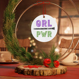 GRL PWR - Clarinet - Metal Ornament