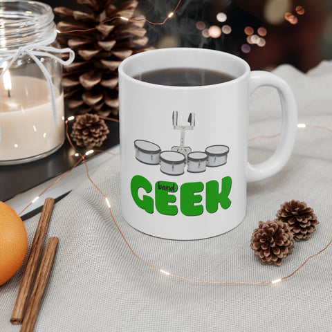 Band Geek - Quads/Tenors - 11oz White Mug