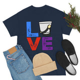 Marching Band - Love - Shako - Unisex Heavy Cotton Tee