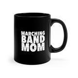 Marching Band Mom - Music Notes - 11oz Black Mug