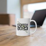 Senior 2023 - Black Lettering - Trombone - 11oz White Mug
