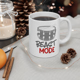 Beast Mode - Snare Drum - 11oz White Mug