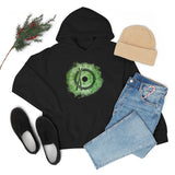 Vintage Green Cloud - Snare Drum - Hoodie