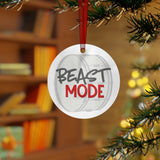 Beast Mode - Bass Drum - Metal Ornament