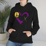 Peace, Love, Drumsticks - Hoodie