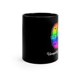 Unapologetically Me - Rainbow - Bass Drum - 11oz Black Mug