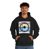 Vintage Grunge Pastel Lines - Snare Drum - Hoodie