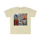 Quads/Tenors - Artsy Alphabet - Unisex Softstyle T-Shirt