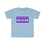 Marching Band Mom - Purple - Unisex Softstyle T-Shirt