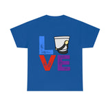 Marching Band - Love - Shako - Unisex Heavy Cotton Tee