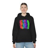 Vintage Rainbow Cloud - Bass Drum - Hoodie