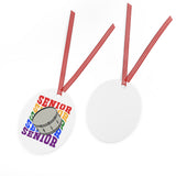 Senior Rainbow - Bass Drum - Metal Ornament