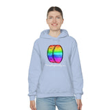 Unapologetically Me - Rainbow - Bass Drum - Hoodie