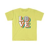 LOVE - Bass Drum - Unisex Softstyle T-Shirt