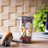 LOVE - Bass Drum - Suave Acrylic Cup