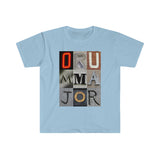 Drum Major - Artsy Alphabet - Unisex Softstyle T-Shirt