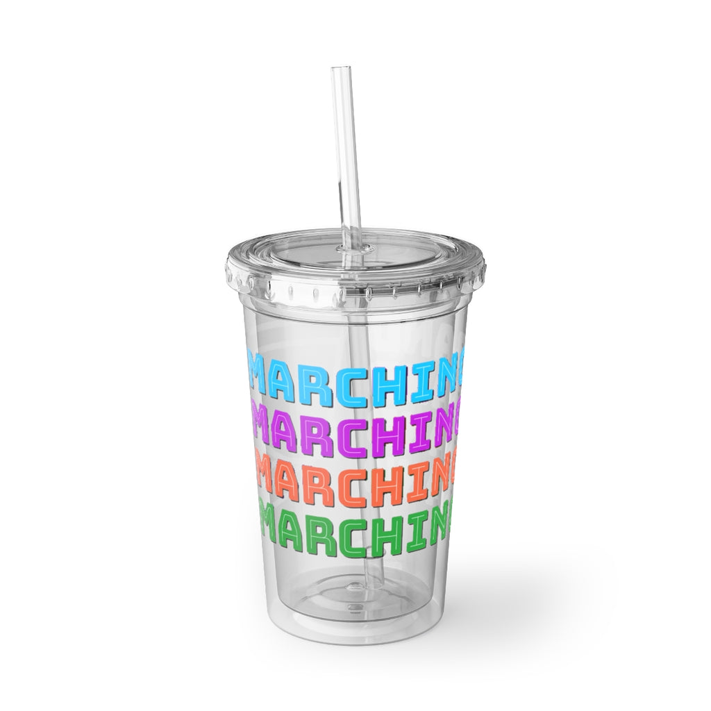 Marching Band - Retro Shako - Suave Acrylic Cup